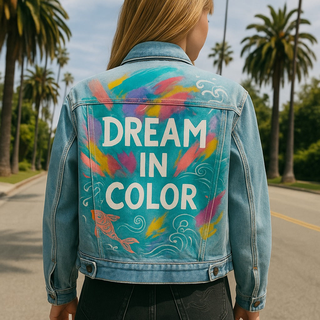 Blue Denim Voltage Signature Jacket